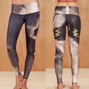 Teeki electric night yoga workout legging